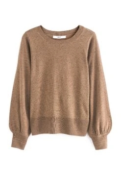 Next Crew Neck - Trui - Camel Brown -ESPRIT Winkel be802e74167741c6b6e8e738faced409
