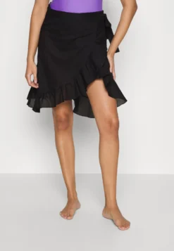 ONLY Onlmandy Life Beach Frill Skirt - Strandaccessoire - Black