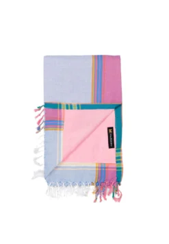 Kikoy - Strandhanddoek - Blue Jeans Rose