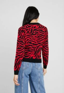 URBAN CLASSICS Ladies Short Tiger Sweater - Trui - Black/Firered 7 URBAN CLASSICS Ladies Short Tiger Sweater - Trui - Black/Firered -ESPRIT Winkel c2a11a0e27ee499588a96dc549bee3f9
