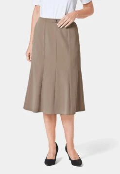 GOLDNER A-Lijn Rok - Sand