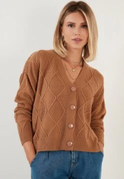 LELA Vest - Caramel -ESPRIT Winkel c77dfe2189c04b629ad8c6563455f83a