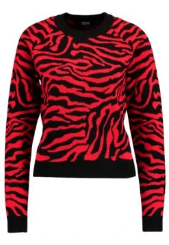 URBAN CLASSICS Ladies Short Tiger Sweater - Trui - Black/Firered 8 URBAN CLASSICS Ladies Short Tiger Sweater - Trui - Black/Firered -ESPRIT Winkel ca16bafcd09d48e0ab8f317200ca52b1