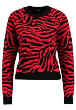 URBAN CLASSICS Ladies Short Tiger Sweater - Trui - Black/Firered 8 URBAN CLASSICS Ladies Short Tiger Sweater - Trui - Black/Firered -ESPRIT Winkel ca16bafcd09d48e0ab8f317200ca52b1 scaled