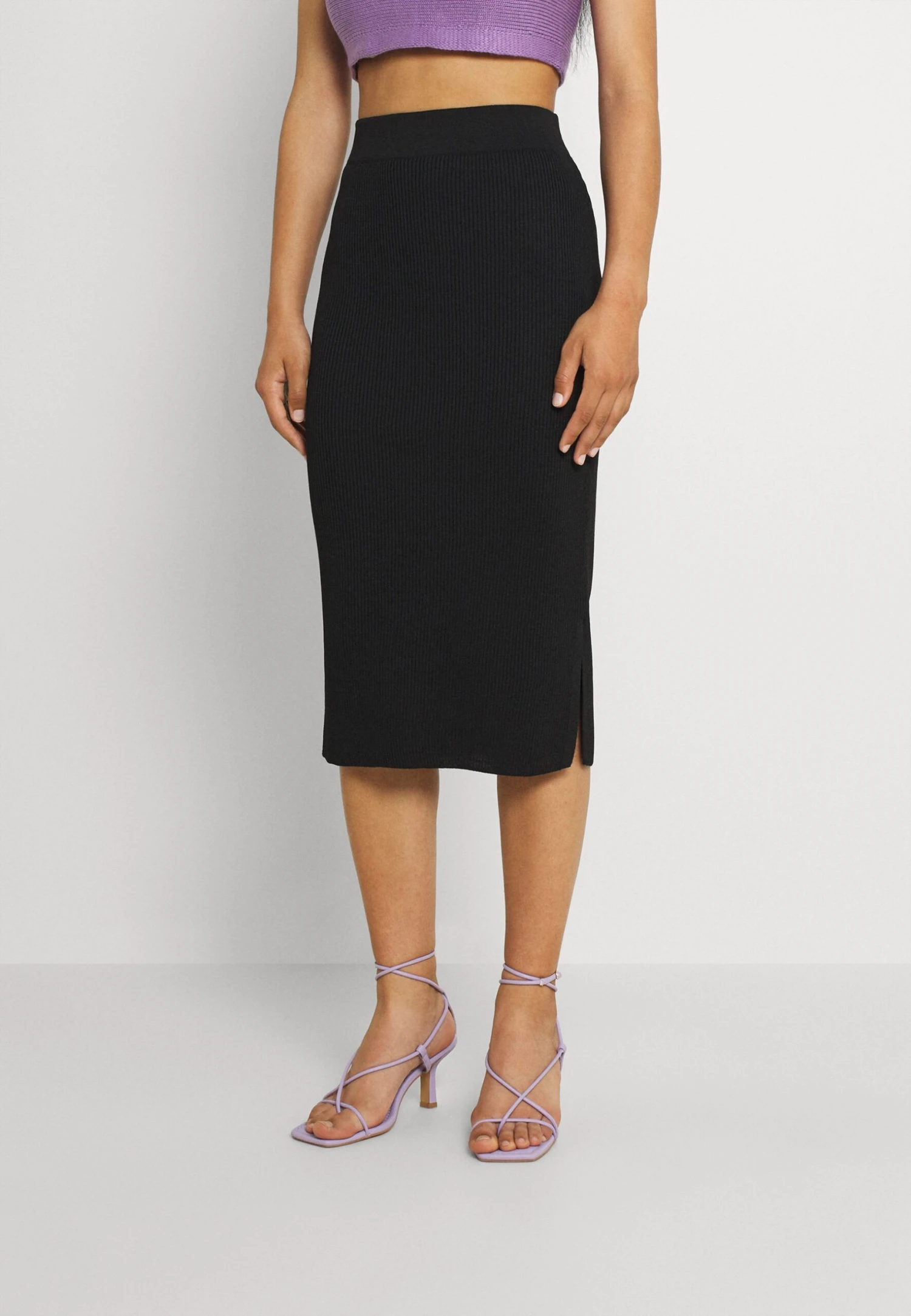 ONLY Onlpeach Pencil Midi Skirt - Kokerrok - Black 1 ONLY Onlpeach Pencil Midi Skirt - Kokerrok - Black