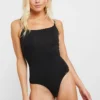 Skiny Damen Stringbody - Body - Black
