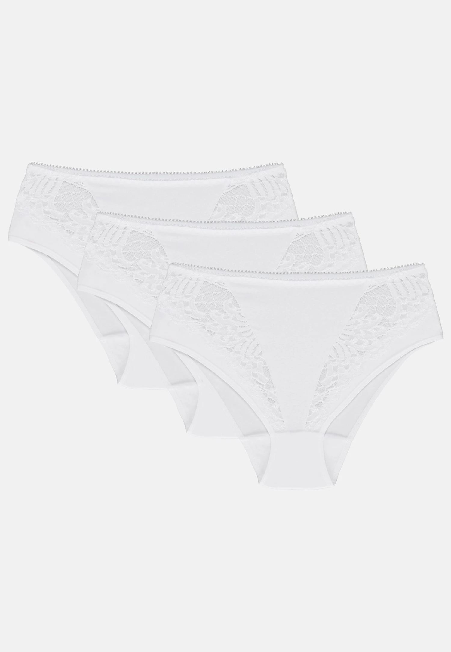 3-Pack - Shapewear - Biały 2 3-Pack - Shapewear - Biały - Afbeelding 2