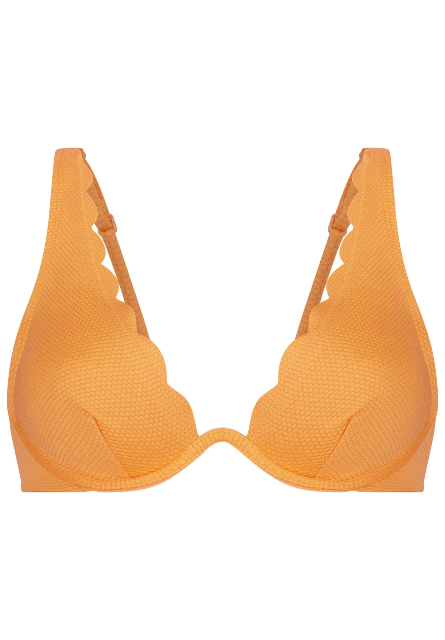 Hunkemöller Scallop Cw Up - Bikinitop - Orange 4 Hunkemöller Scallop Cw Up - Bikinitop - Orange - Afbeelding 4