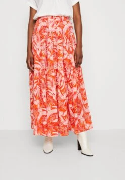 Lollys Laundry Sunset Skirt - Maxirok - Red