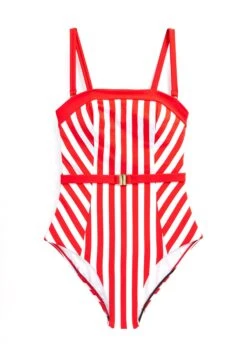 Next Belted Tummy Control Standard - Badpak - Red White Stripe 7 Next Belted Tummy Control Standard - Badpak - Red White Stripe -ESPRIT Winkel d2dac23234e74d63a85d9f4b5e6a3166