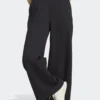 Adidas Originals Premium Essentials Wide-Leg Pintuck - Trainingsbroek - Black