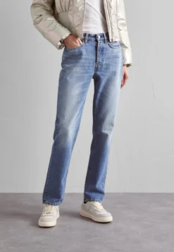 Straight Leg Jeans - Delight Blue