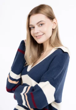 Dreimaster Strick Palpito - Trui - Marine Mehrfarbig -ESPRIT Winkel da79dedbdb8544a6af2e29b92b5b5aaa scaled