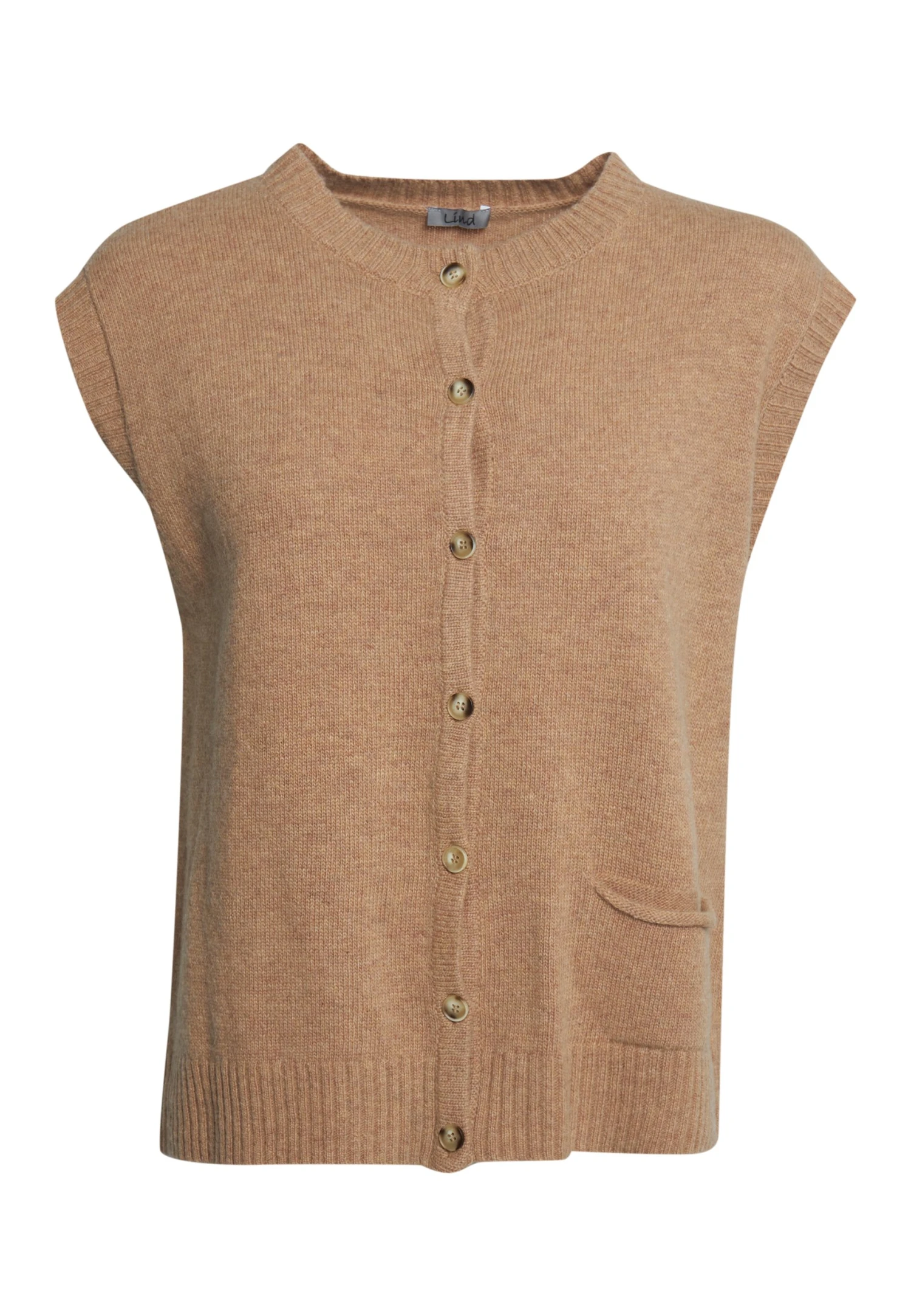 Ella - Vest - Camel 1 Ella - Vest - Camel