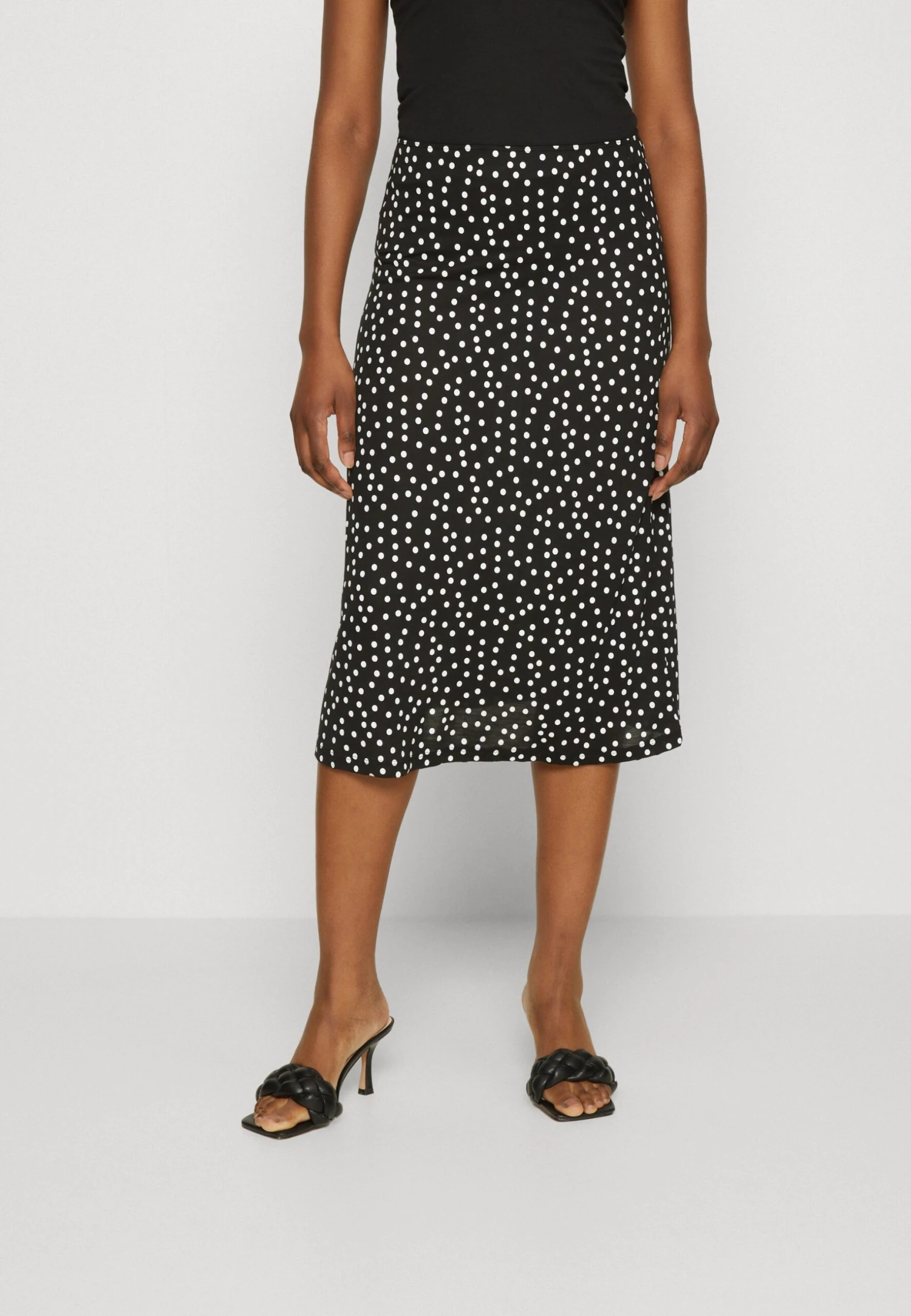 Anna Field A-Lijn Rok - Black 1 Anna Field A-Lijn Rok - Black