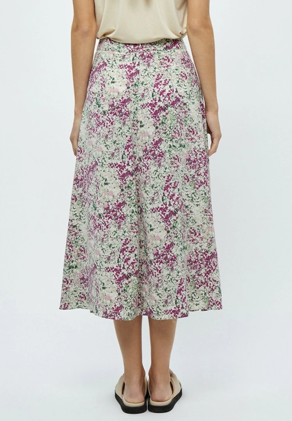 Peppercorn Marva Print - A-Lijn Rok - Green Mint Print 3 Peppercorn Marva Print - A-Lijn Rok - Green Mint Print - Afbeelding 3