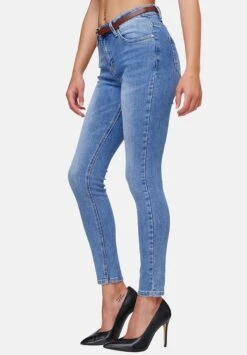 Highwaist - Jeans Skinny Fit - Blau -ESPRIT Winkel e29eb8a9daec495f853e98e1e34effab