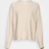 TOM TAILOR Denim Mock Neck- Trui - Creme Beige Melange