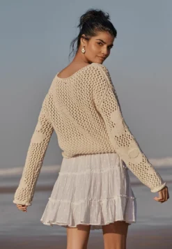 Next Standard - A-Lijn Rok - White Texture -ESPRIT Winkel e5cd2a6ea36b4630966a86f6273736c1 scaled