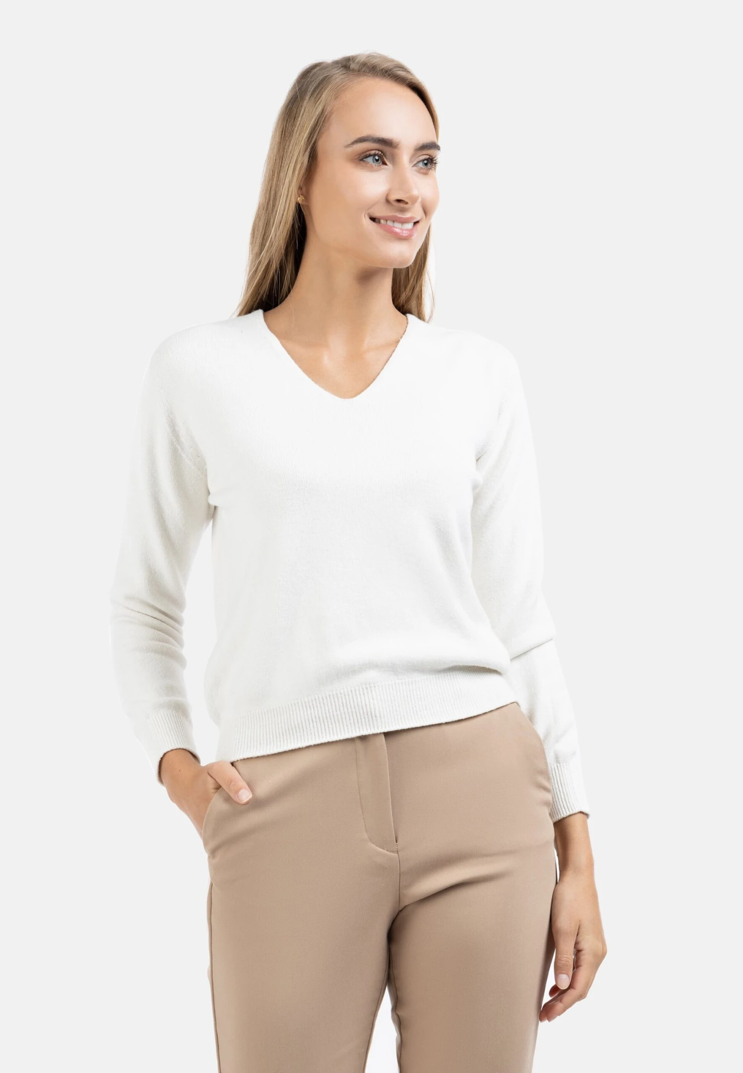 RISA Pryam - Trui - Wollweiss 1 RISA Pryam - Trui - Wollweiss