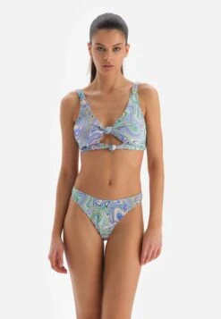 Psychedelic Wave - Bikinitop - Lilac