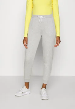 Even&Odd Regular Fit Jogger With Contrast - Trainingsbroek - Mottled Light Grey