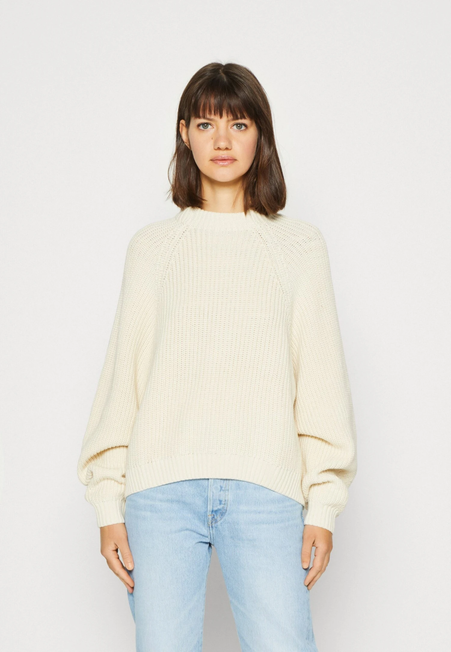 Monki Trui - Beige Light 1 Monki Trui - Beige Light