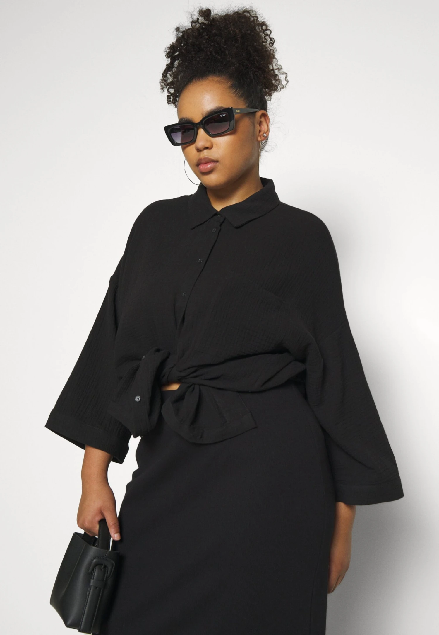 Nmmaya Ankle Length Skirt - Maxirok - Black 4 Nmmaya Ankle Length Skirt - Maxirok - Black - Afbeelding 4