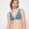DORA LARSEN Dorothee High Apex Underwire - Triangel Bh - Blue