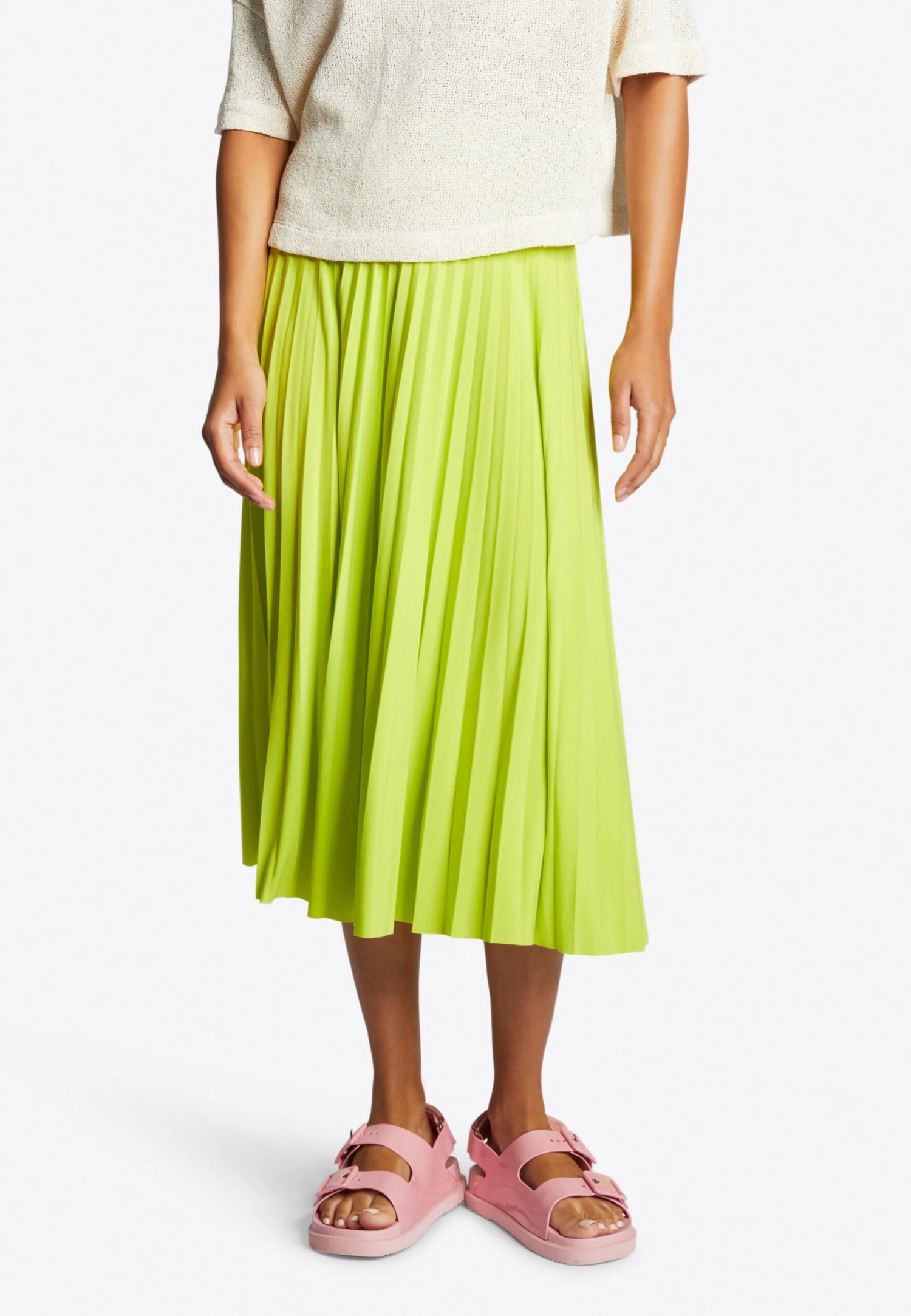 Rich&royal A-Lijn Rok - Basil Smash Green 1 Rich&royal A-Lijn Rok - Basil Smash Green