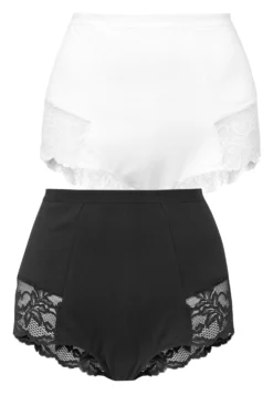 Next Cotton Shaping Knickers 2 Pack - Onderbroeken - Black