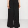 Velisha Wide Leg Trouser - Broek - Black