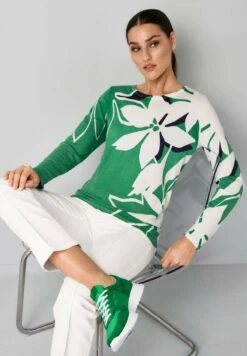 Trui - Grün/Weiß/Marine -ESPRIT Winkel f3bef449522e4cbb97a6a9caeff86475