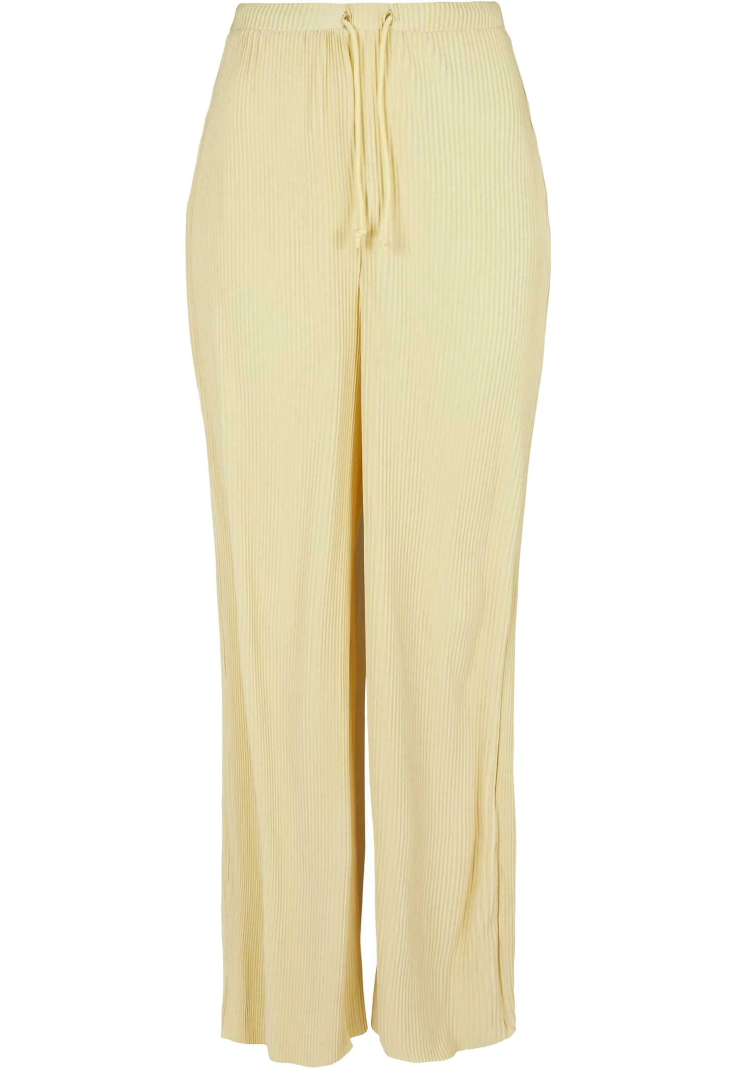 URBAN CLASSICS Plisse- Broek - Softyellow 6 URBAN CLASSICS Plisse- Broek - Softyellow - Afbeelding 6
