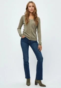 Minus New Laura - Vest - Wood Smoke Lurex -ESPRIT Winkel fb1969fd703d4590a12e855c887fb405