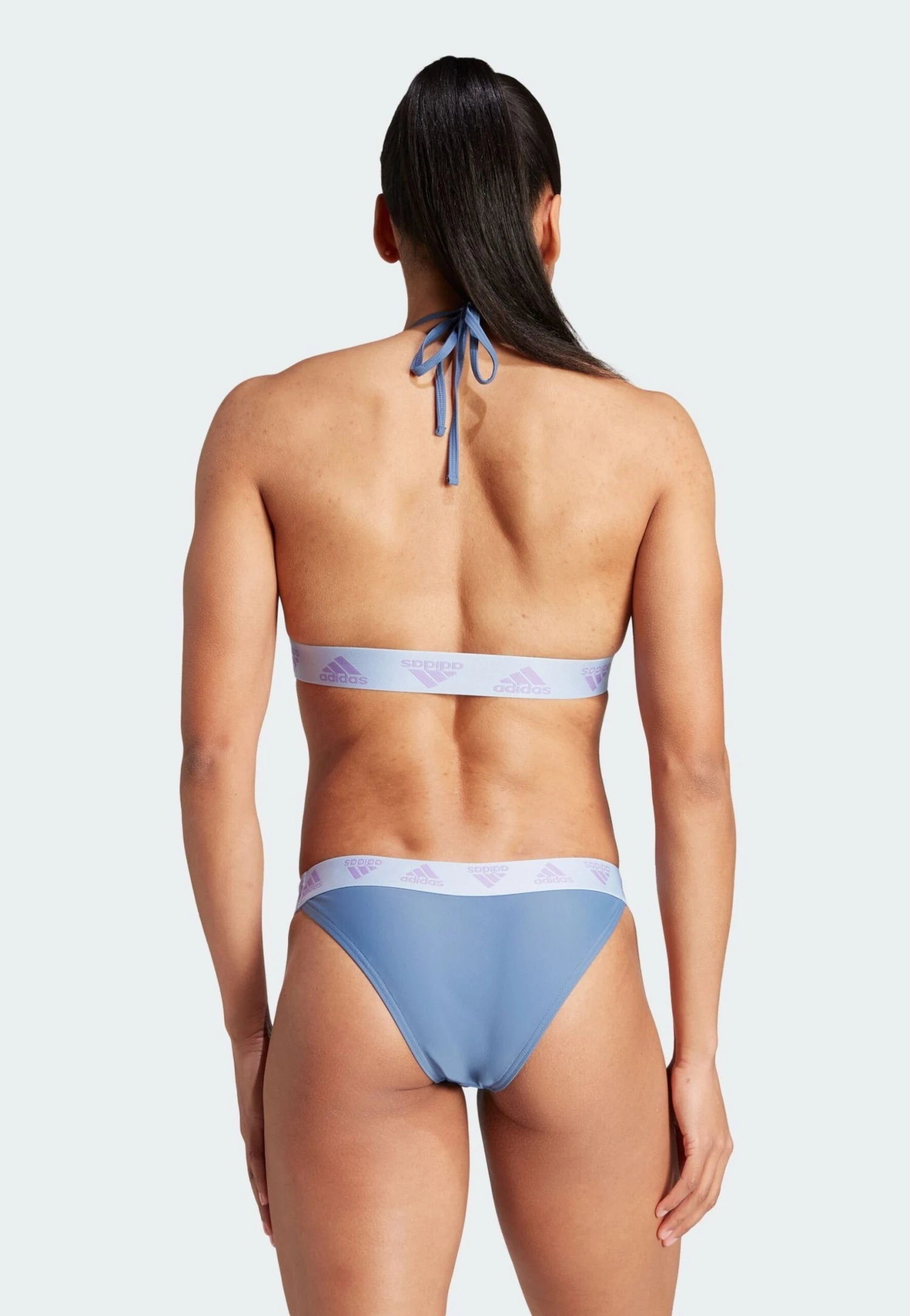 Adidas Sportswear NeckholderSet - Bikini - Crew Blue Violet Fusion 2 Adidas Sportswear NeckholderSet - Bikini - Crew Blue Violet Fusion - Afbeelding 2