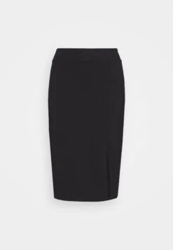 Even&Odd Basic - Midi Skirt With Slit - Kokerrok - Black -ESPRIT Winkel fe0a541acbea4c499c73f8c628cdb7bc